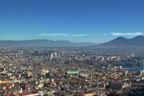 veduta di napoli